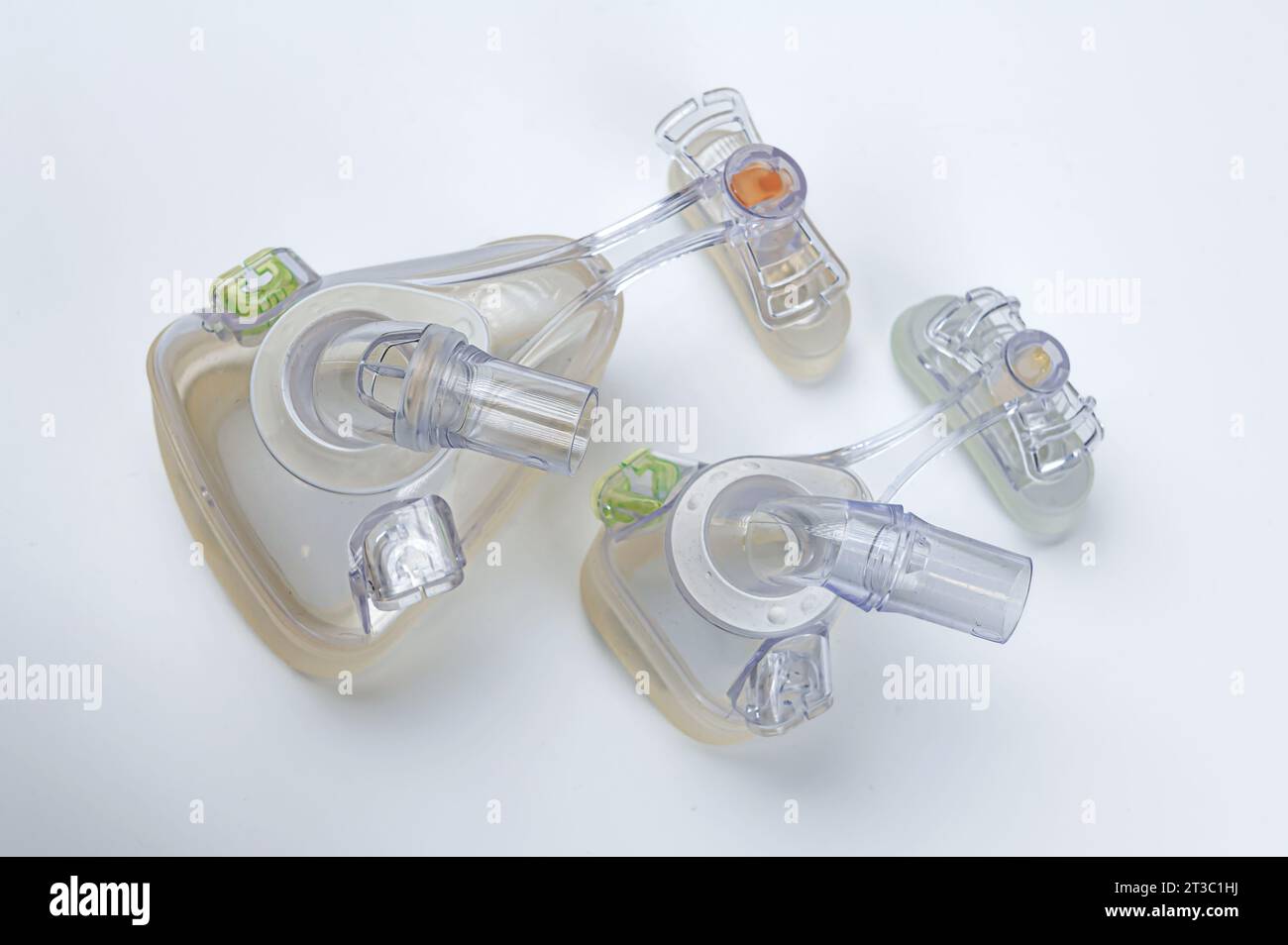 Medical full face and nasal oxygen masks for obstructive sleep apnea