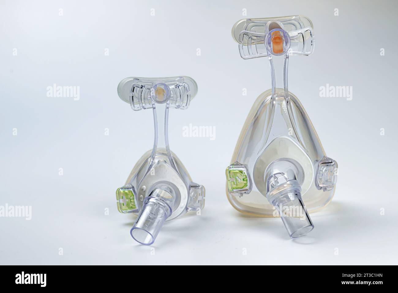 Medical full face and nasal oxygen masks for obstructive sleep apnea