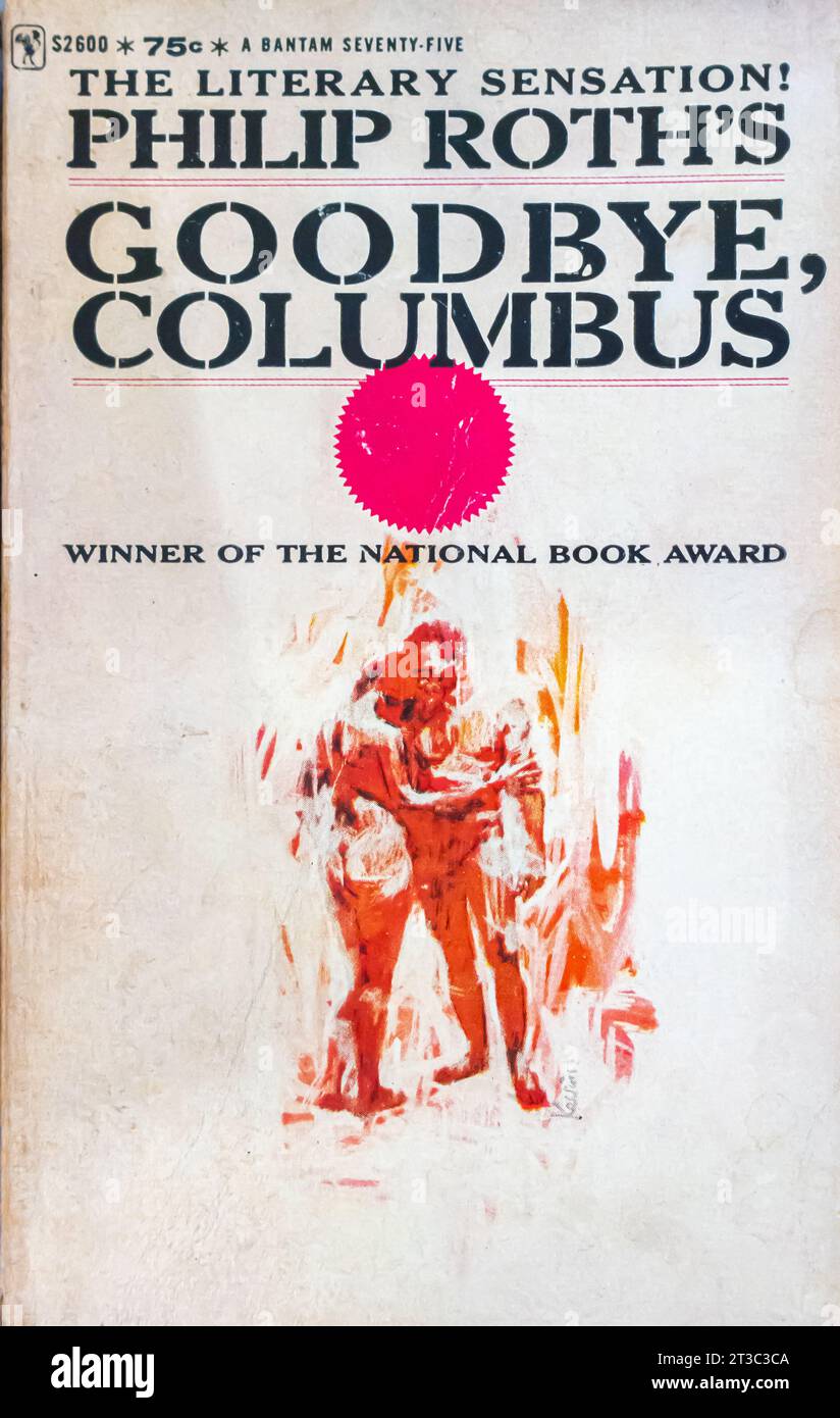 Goodbye, Columbus Novella by Philip Roth 1959 Stock Photo