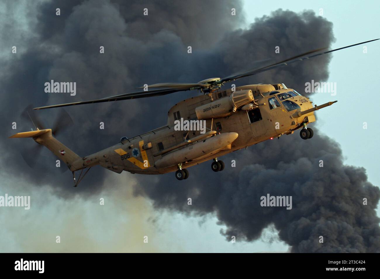 Israeli Air Force CH53 Yasur 2025 during a tactical display at