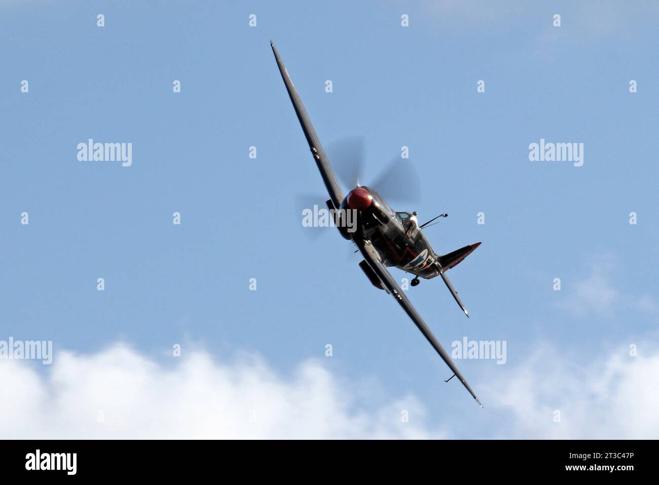 Israeli Air Force Spitfire Mk.9 on display in Israel Stock Photo - Alamy