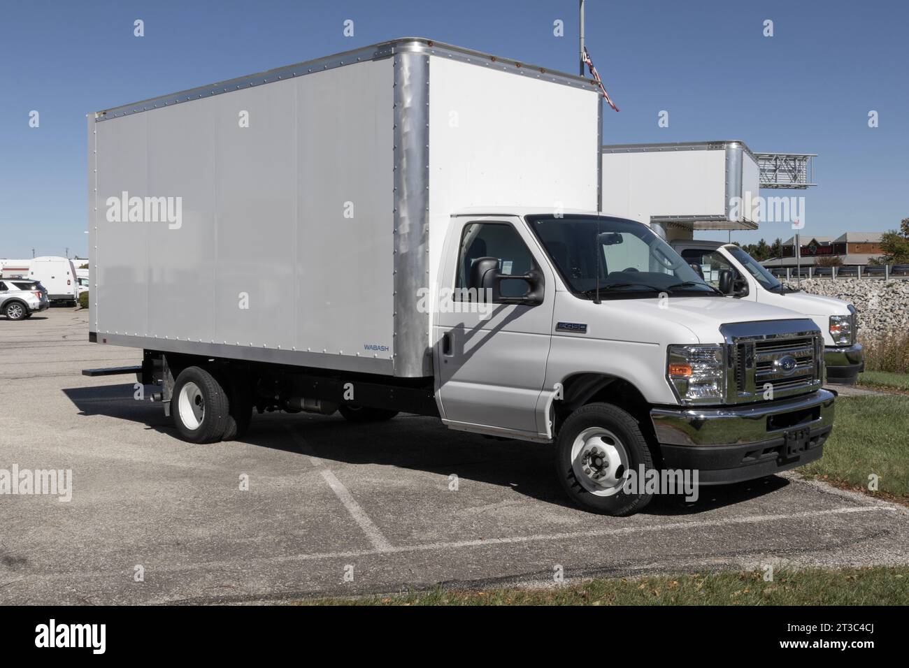 Fishers October 22, 2023 Ford E450 Cutaway with Wabash Box