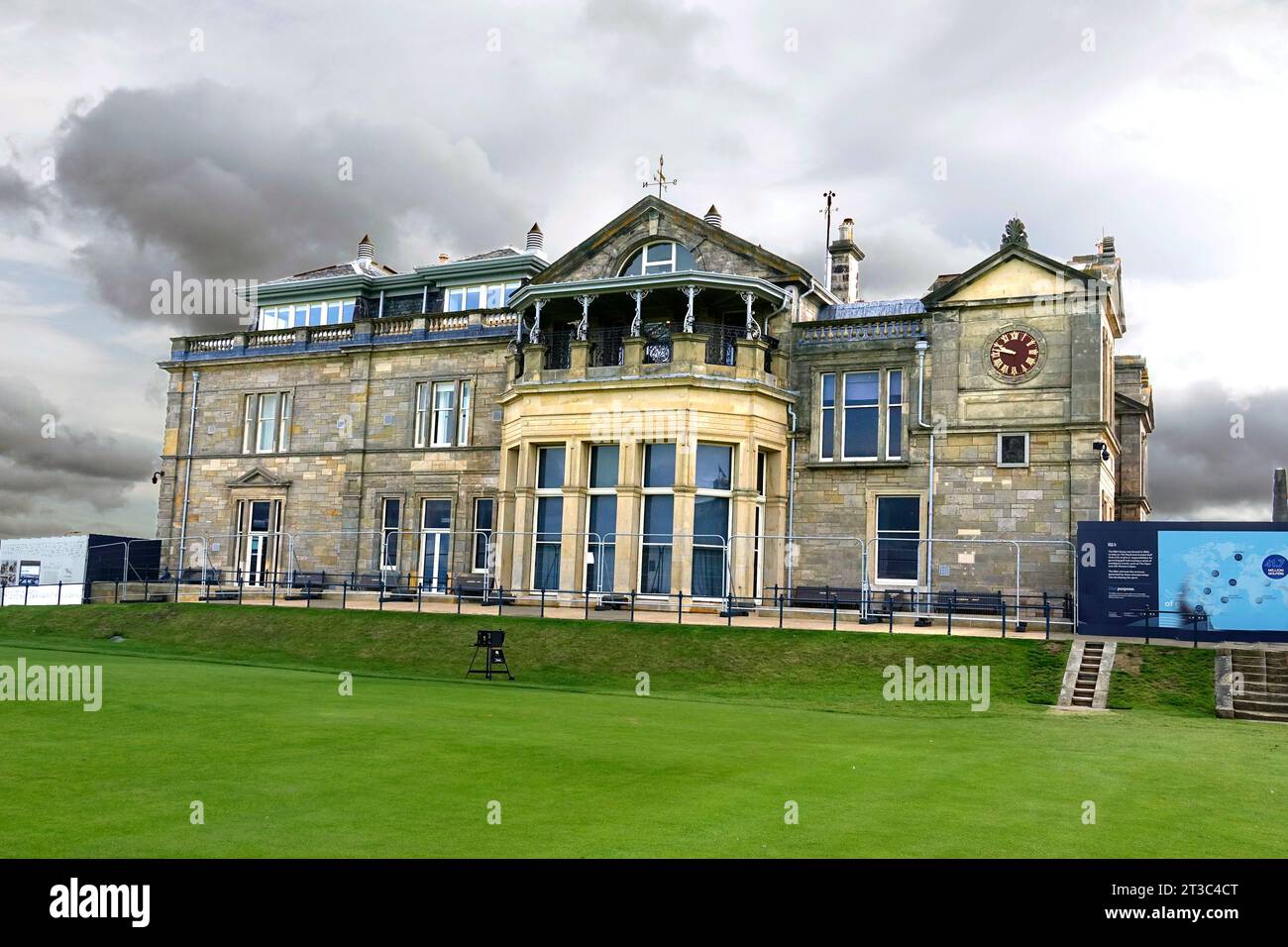 St. Andrew's Golf Course Fife Scotland Edinburgh Dundee British Open United Kingdom British Isles Stock Photo