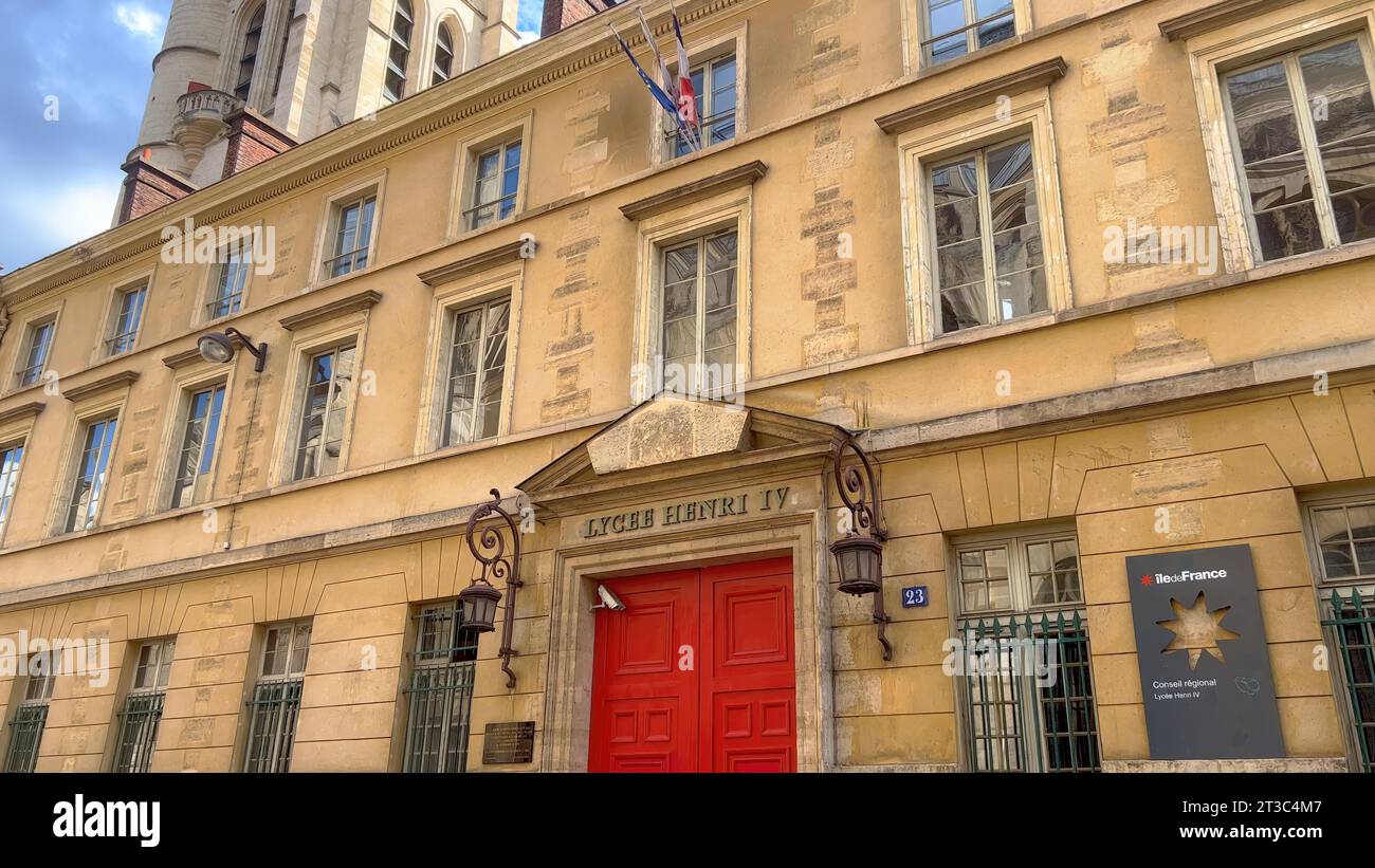 Lycee henri iv hi-res stock photography and images - Alamy