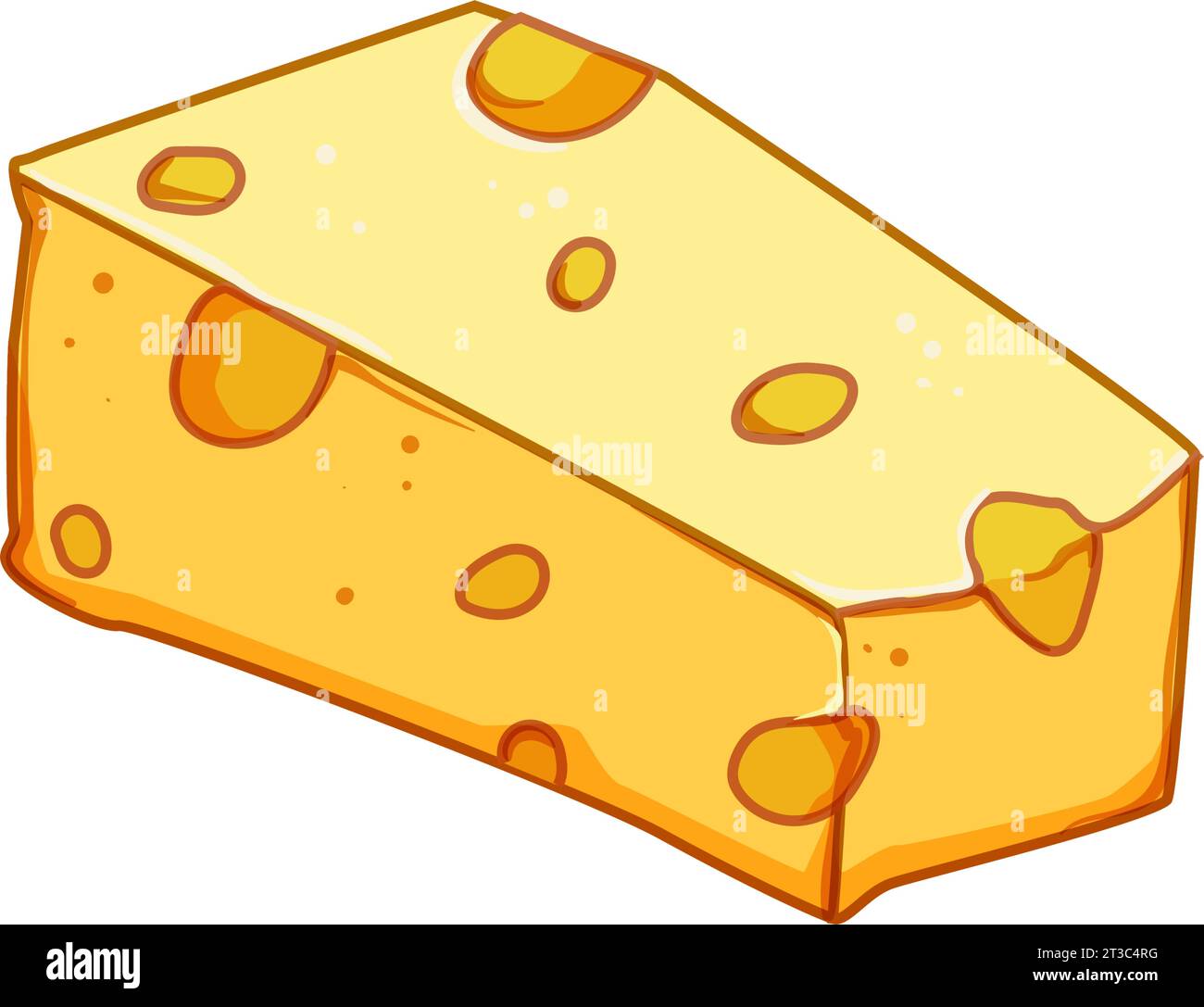 snack cheese cartoon vector illustration Stock Vector Image & Art - Alamy