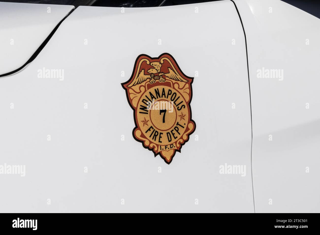 Fishers October 22, 2023 Indianapolis Fire Department Station 7 logo