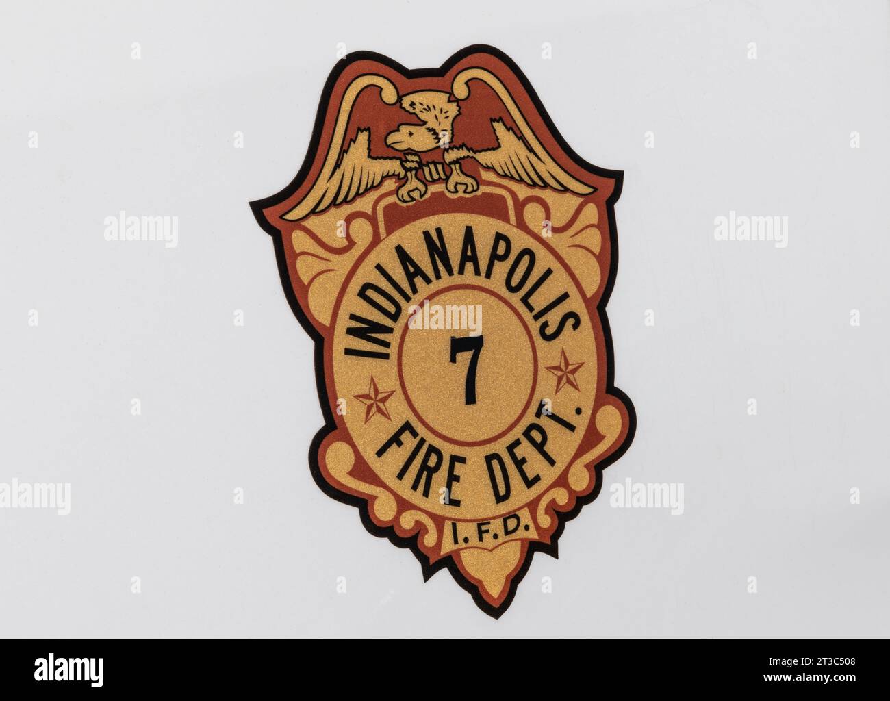 Fishers October 22, 2023 Indianapolis Fire Department Station 7 logo