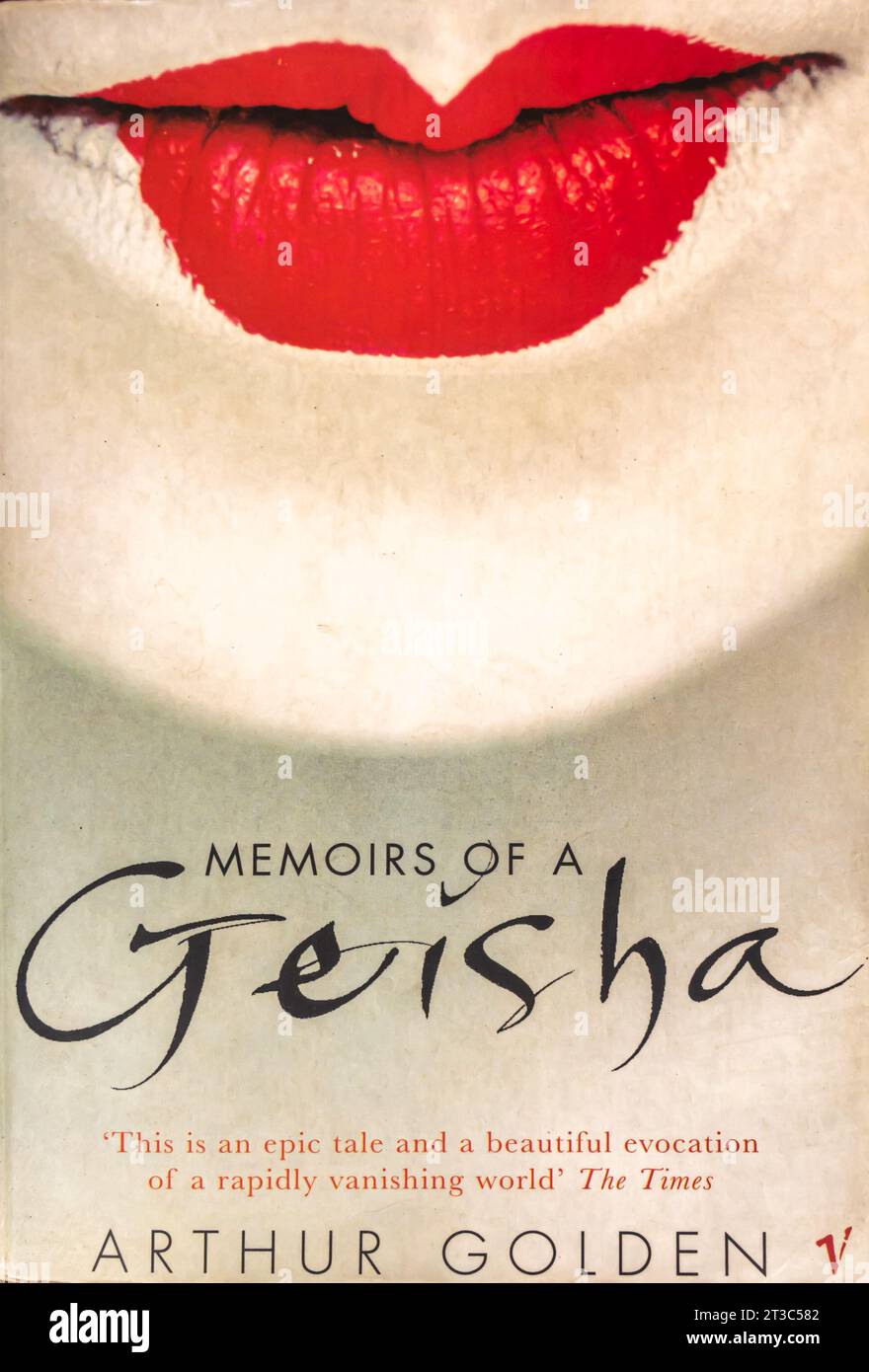 Memoirs of a Geisha Novel by Arthur Golden  1997 Stock Photo