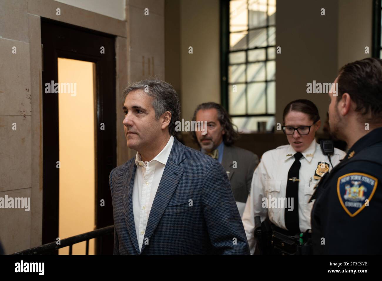 Donald Trump Civil Fraud Trial Michael Cohen appears in civil court for ...
