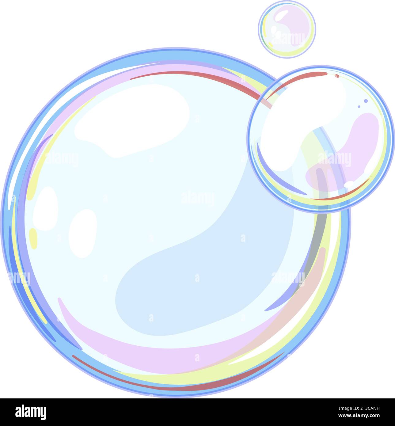 water soap bubbles cartoon vector illustration Stock Vector Image & Art