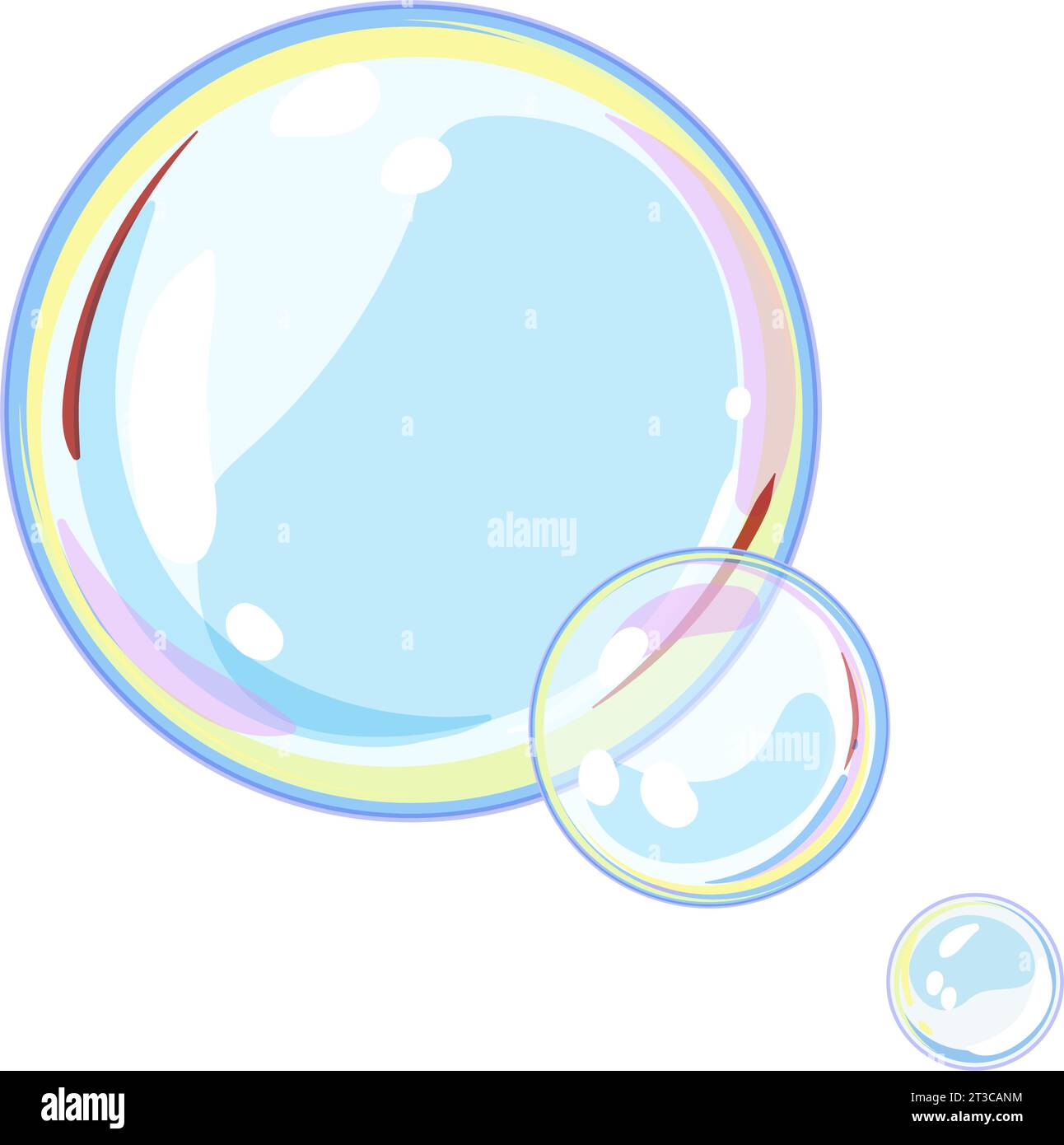 ball soap bubbles cartoon vector illustration Stock Vector Image & Art
