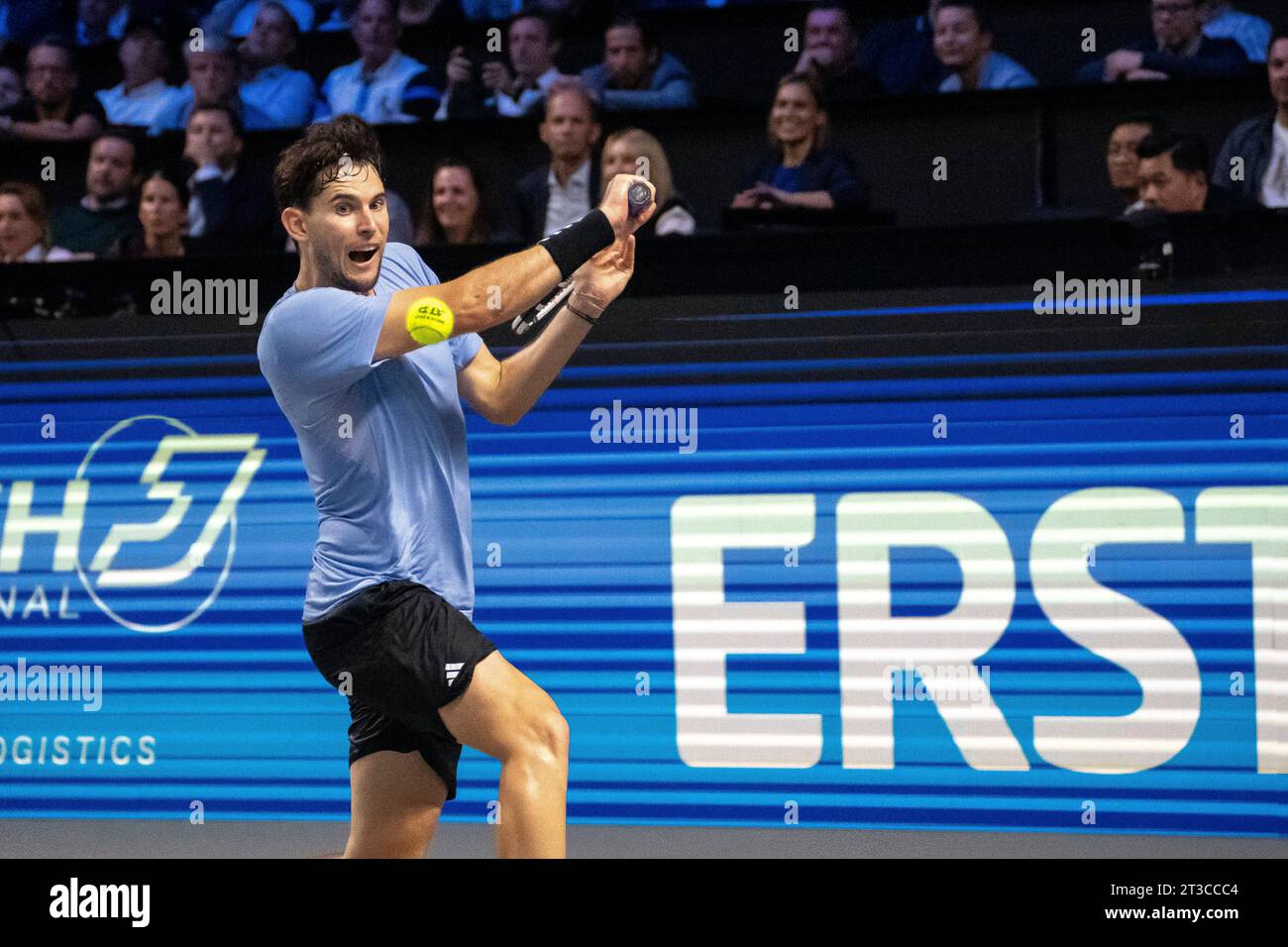 Wien, Österreich. 24 Oktober 2023. Dominik Thiem (AUT) Spielt Gegen ...