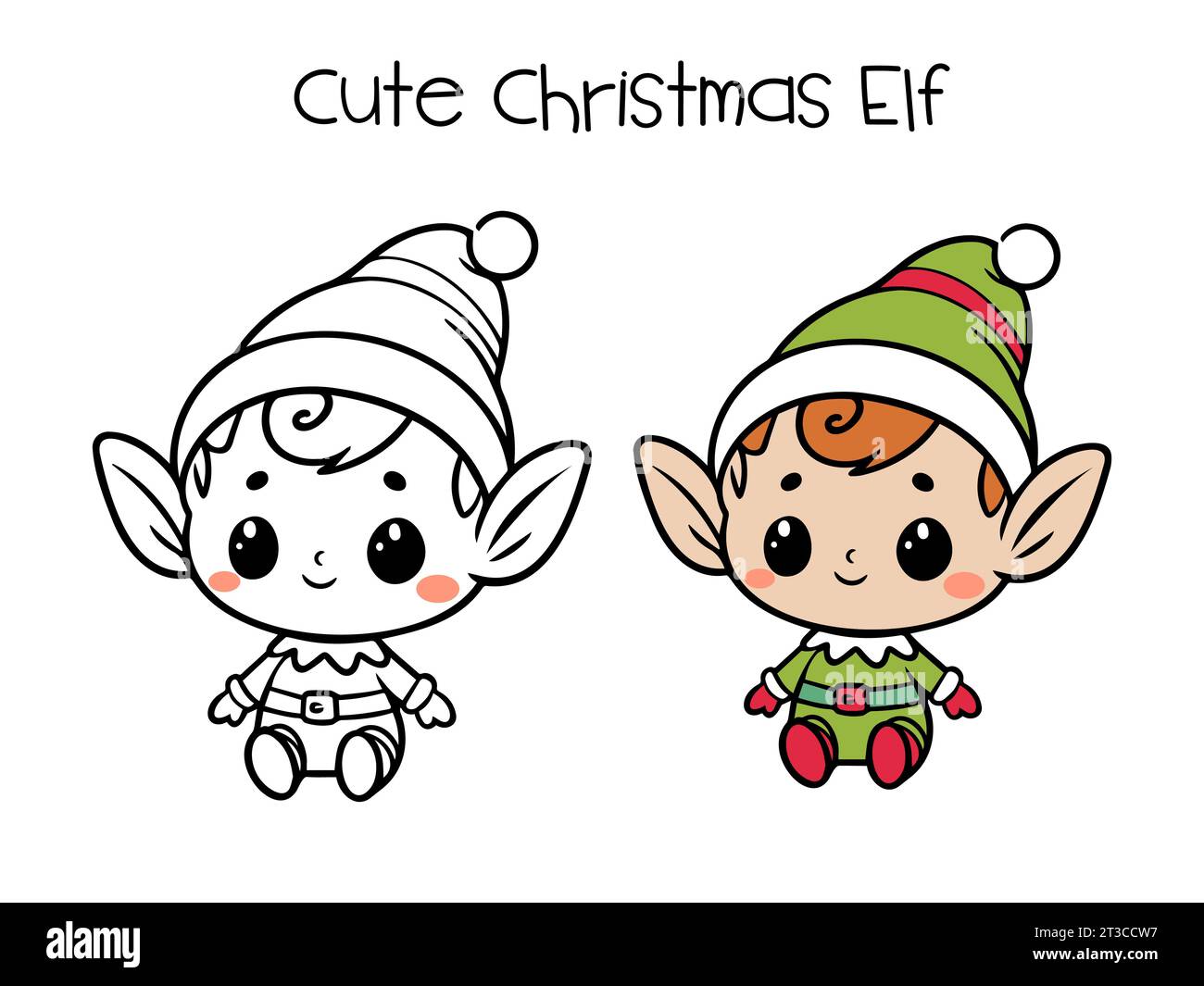 Elf drawing hi-res stock photography and images - Alamy