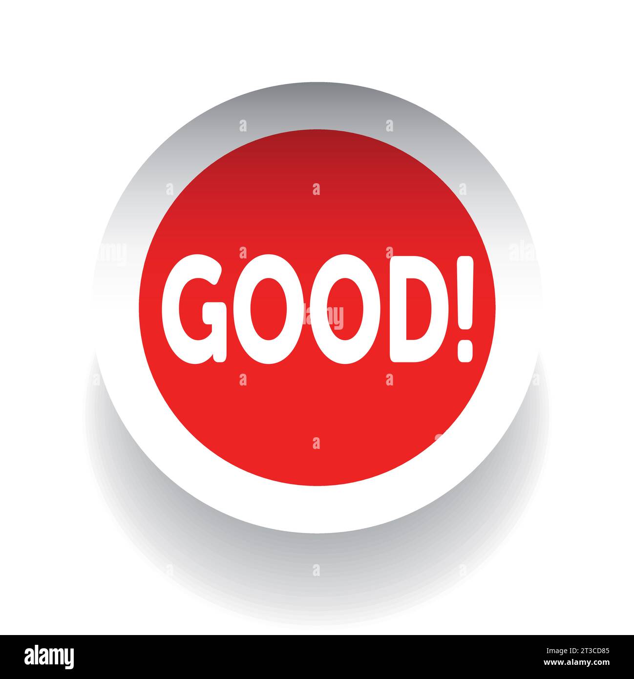 Good label vector red Stock Vector Image & Art - Alamy