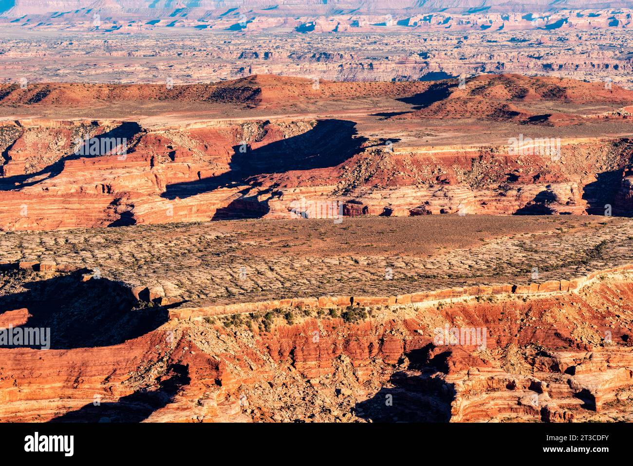 Photograph of Canyonlands National Park from Panorama Point in Glen