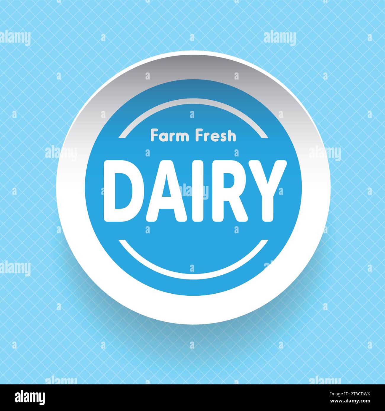Dairy product label vector Stock Vector Image & Art - Alamy