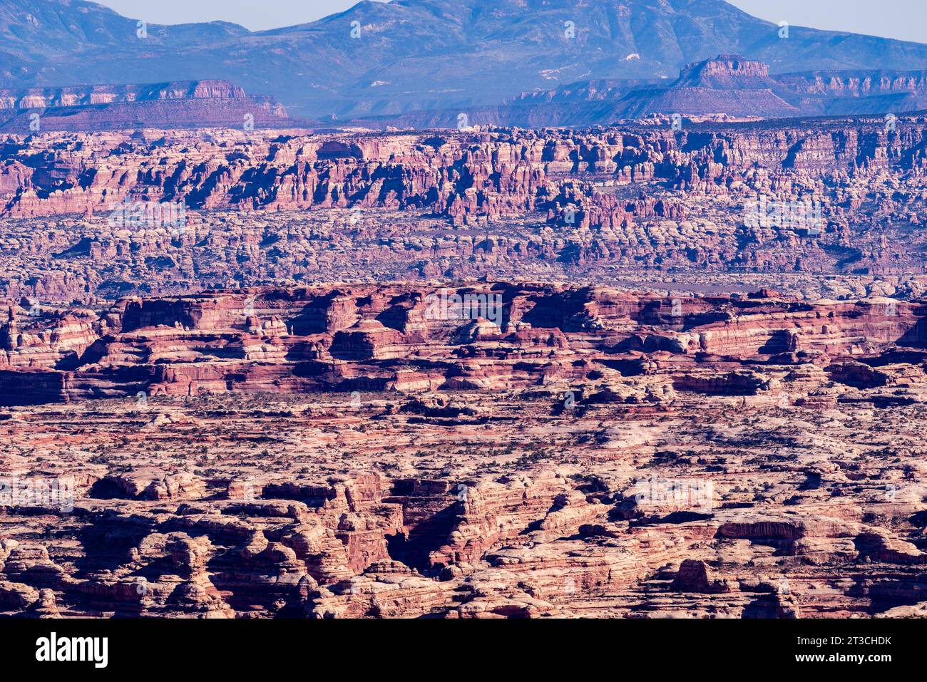Photograph of Canyonlands National Park from Panorama Point in Glen