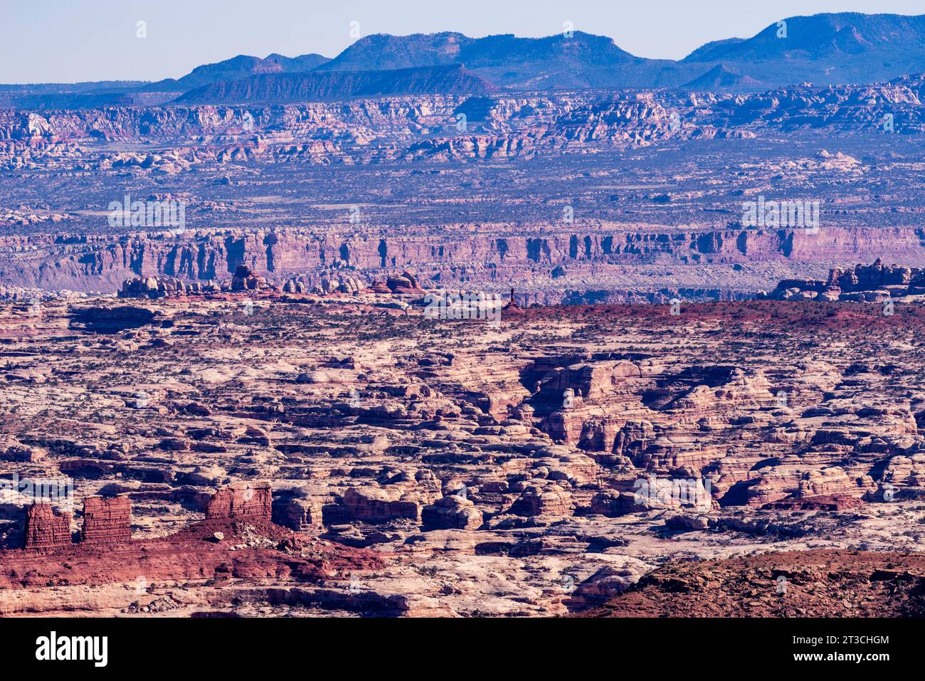 Photograph of Canyonlands National Park from Panorama Point in Glen