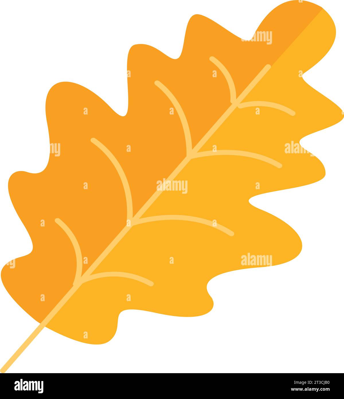 Isolated colored autumn seasonal leaf icon Vector Stock Vector Image ...