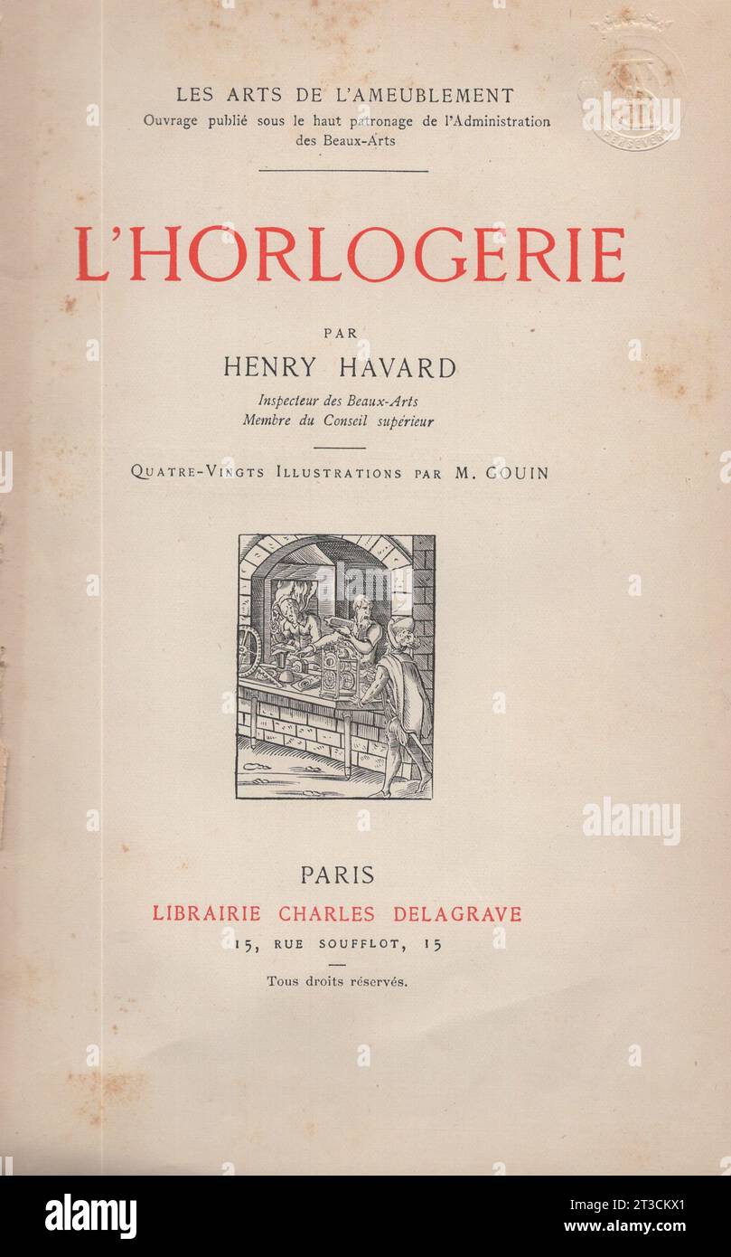 Catalogue D'horlogerie De 1911 - Fabrique Générale D'horlogerie - 910 Pages, édition Originale - État Correct