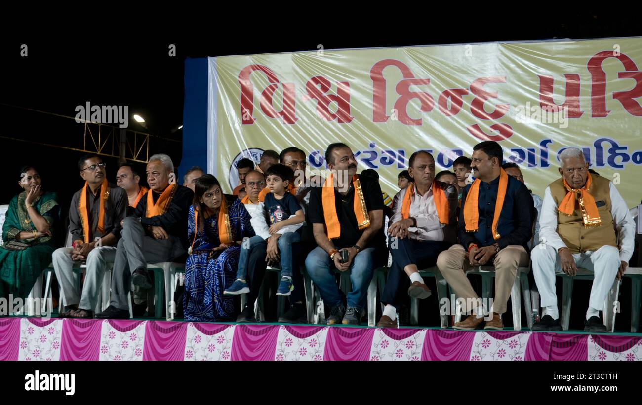 Rajkot, Gujarat, India. 24th October, 2023. On Right Side Ex Governor ...