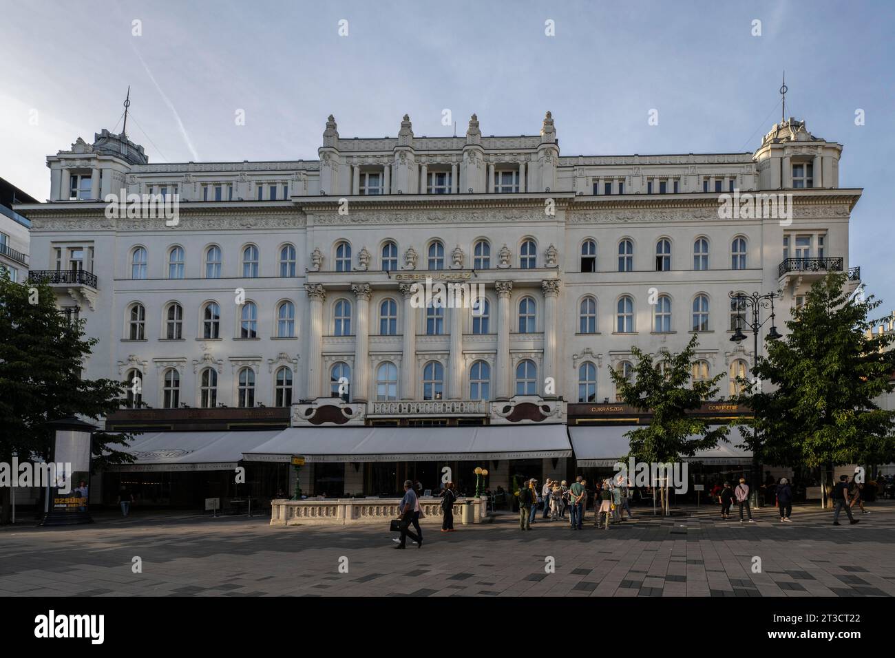 Old buildings in the old town, Budapest, Hungary Stock Photo
