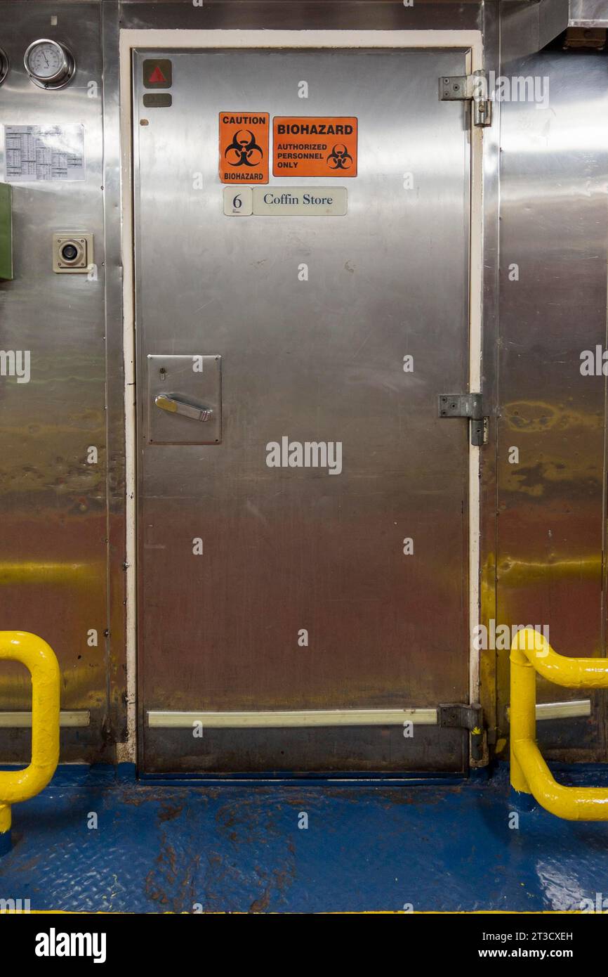 Cruise passengers never see this Coffin Store is the code word for the