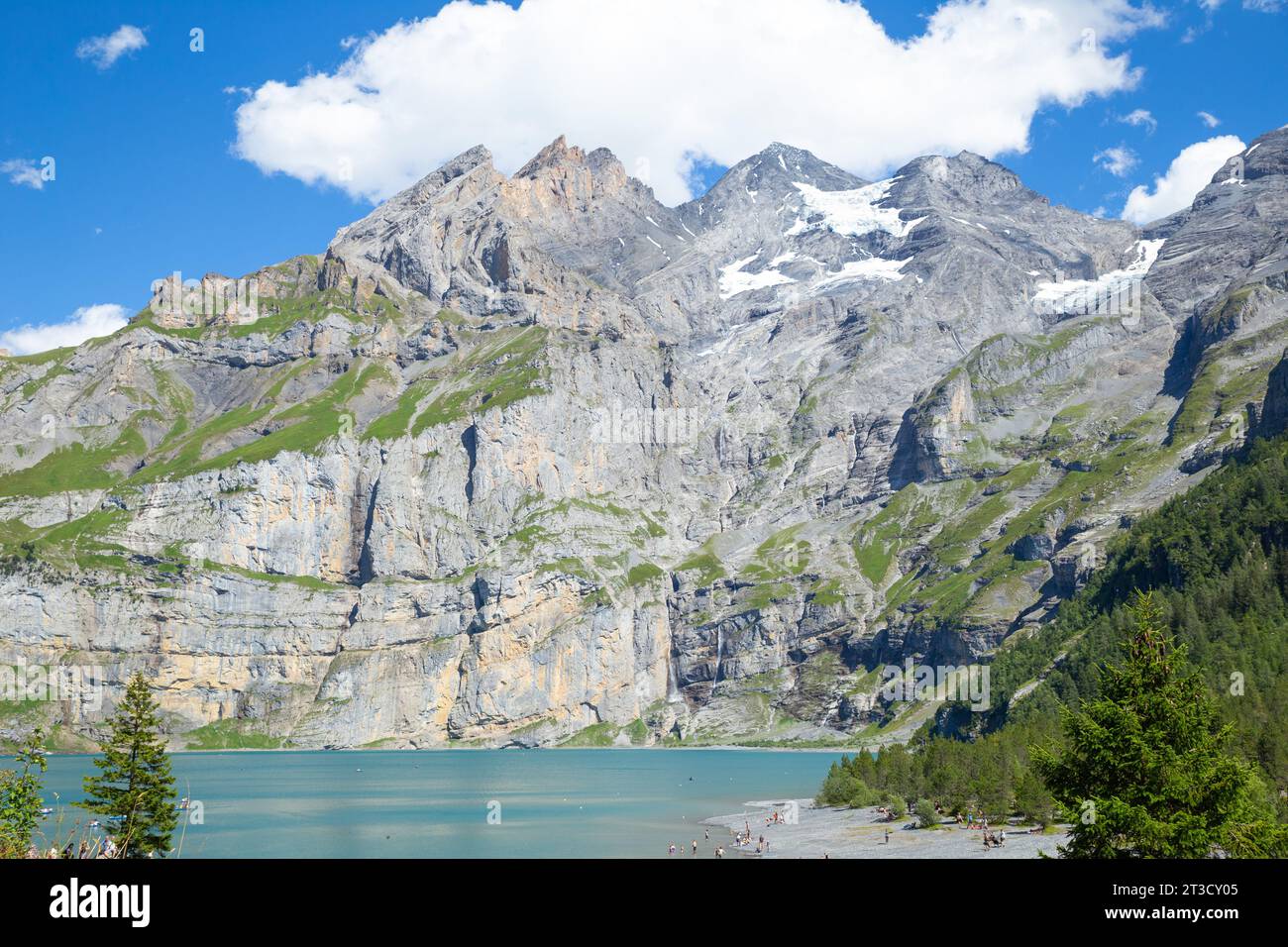 Lake oeschinen hi-res stock photography and images - Alamy
