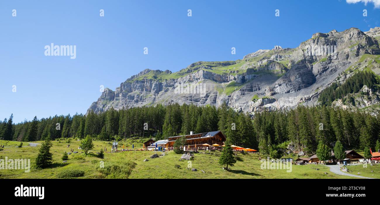 Oeschinen lake hi-res stock photography and images - Alamy