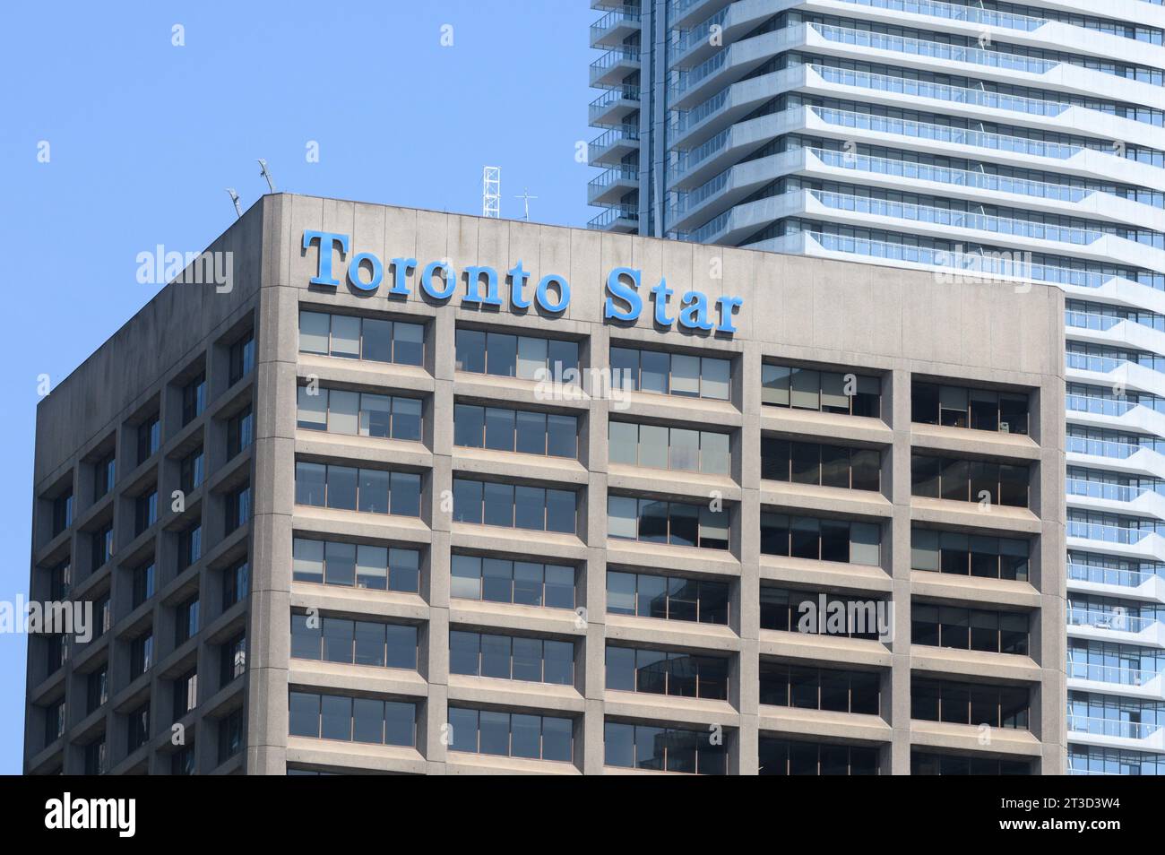 Toronto, ON, Canada August 23, 2023 View at the Toronto Star