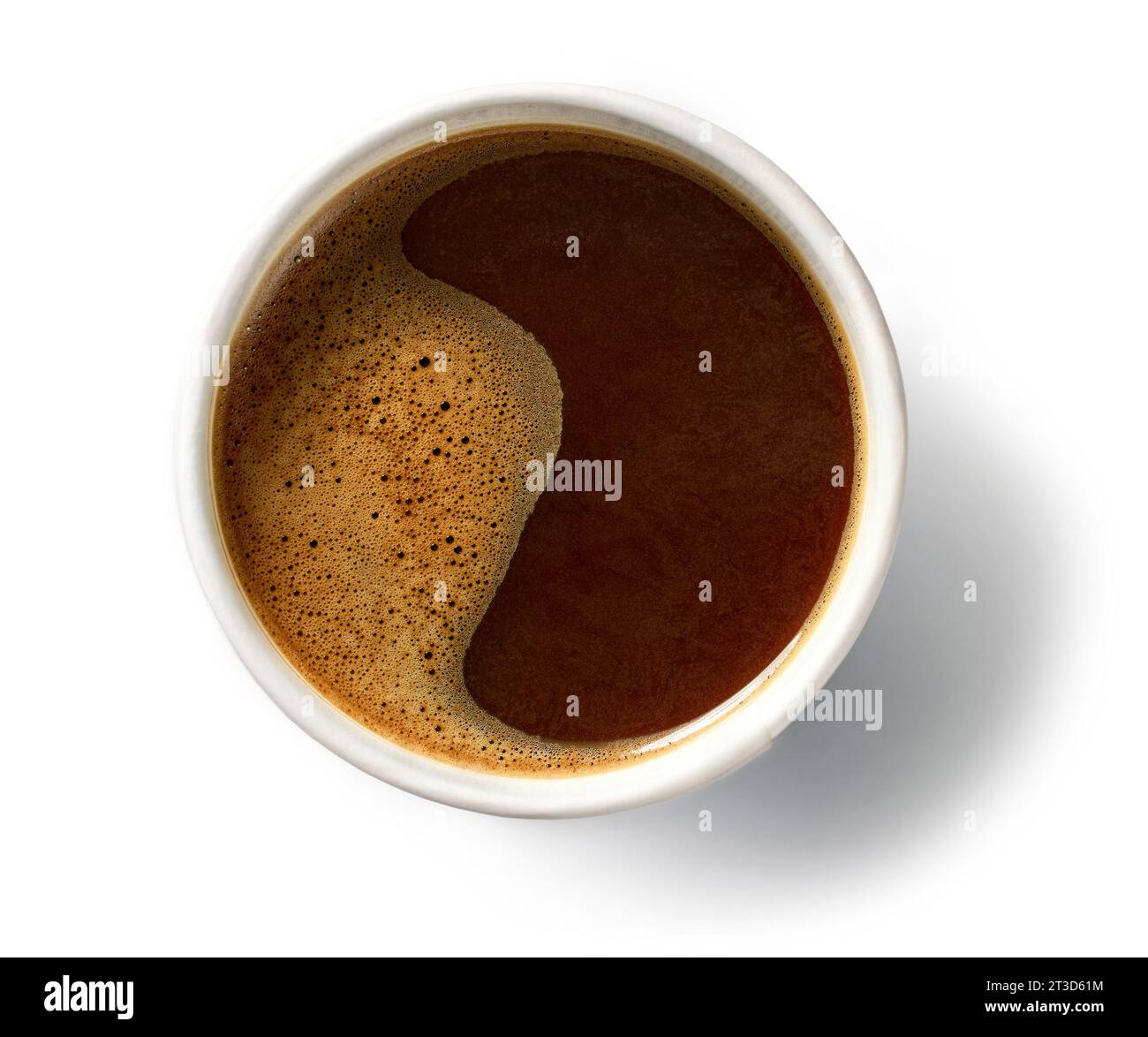 paper cup of take away coffee americano isolated on white background ...