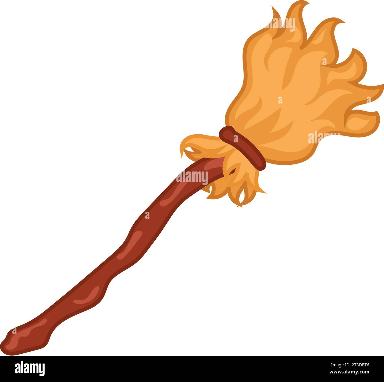 halloween witch broom vector isolated Stock Vector Image & Art - Alamy