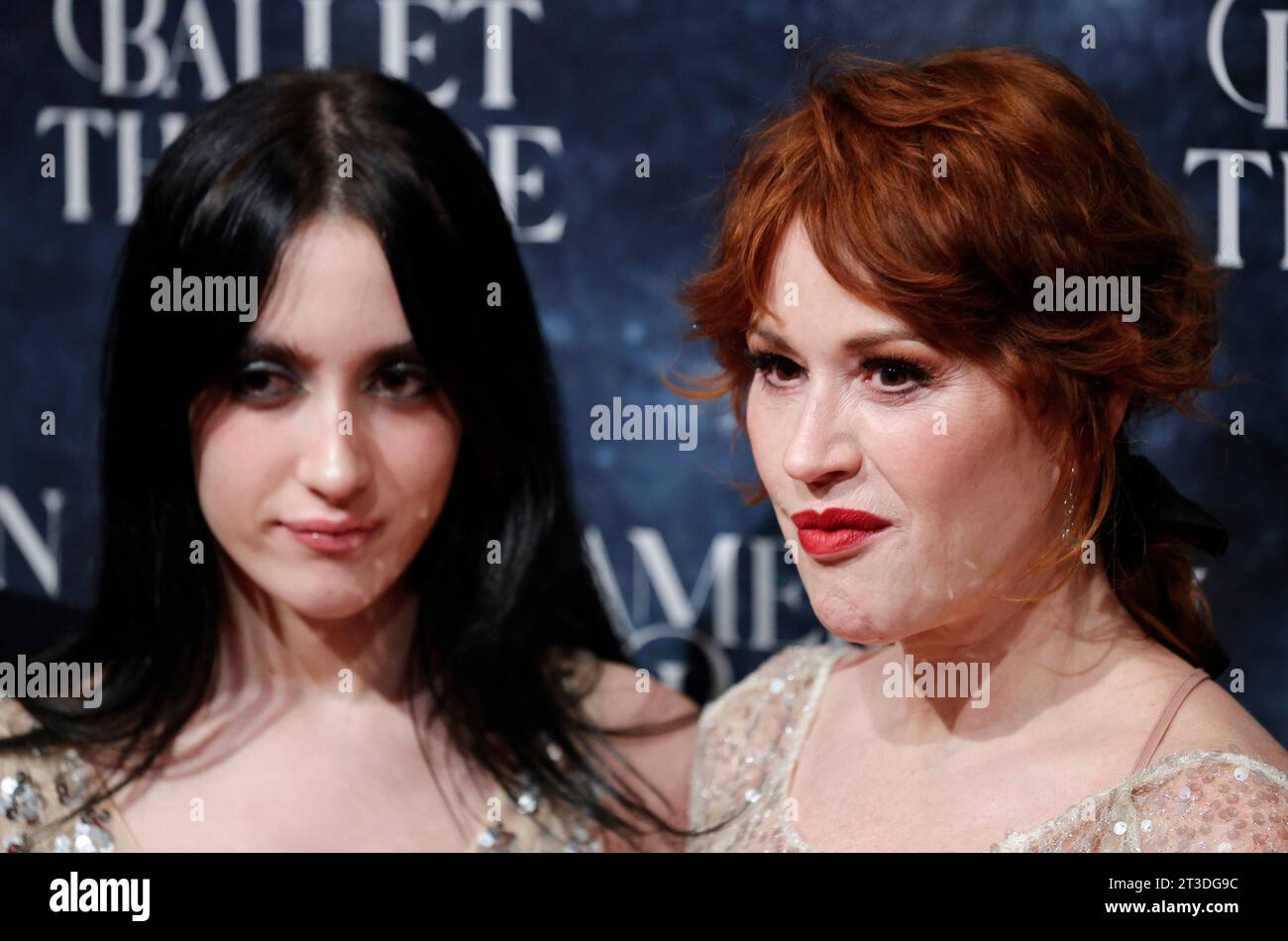 Mathilda gianopoulos and molly ringwald hi-res stock photography and
