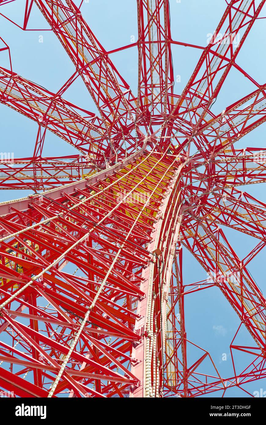 Parachutes long gone, the Parachute Jump tower still dominates the