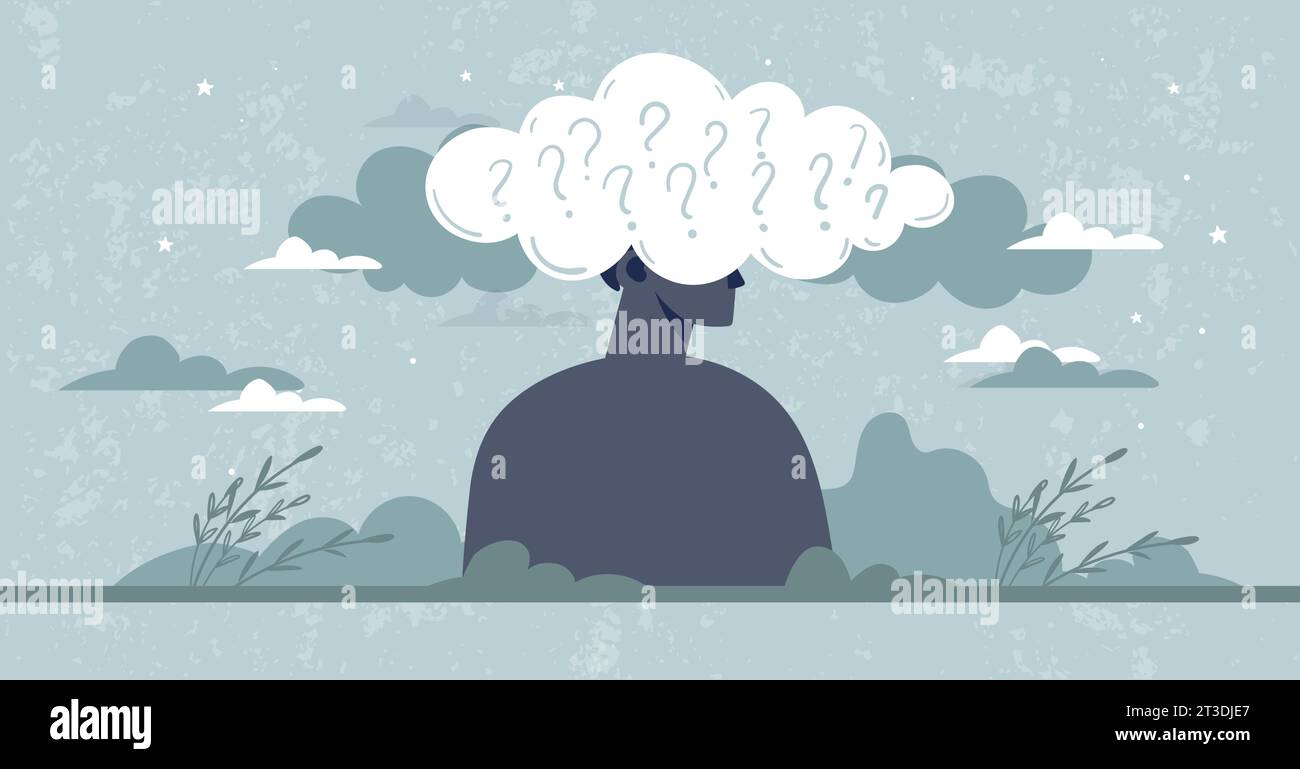 Gloomy landscape Stock Vector Images - Alamy
