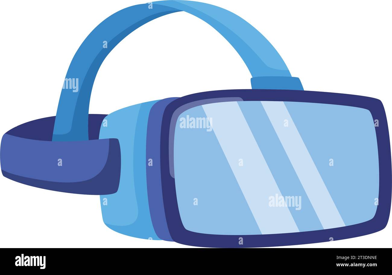 vr technology glasses vector isolated Stock Vector Image & Art - Alamy