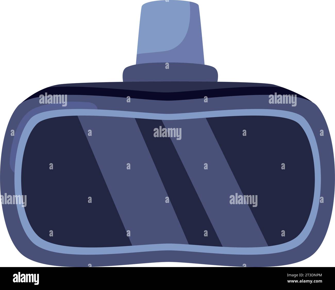 vr technology glasses illustration vector isolated Stock Vector Image ...
