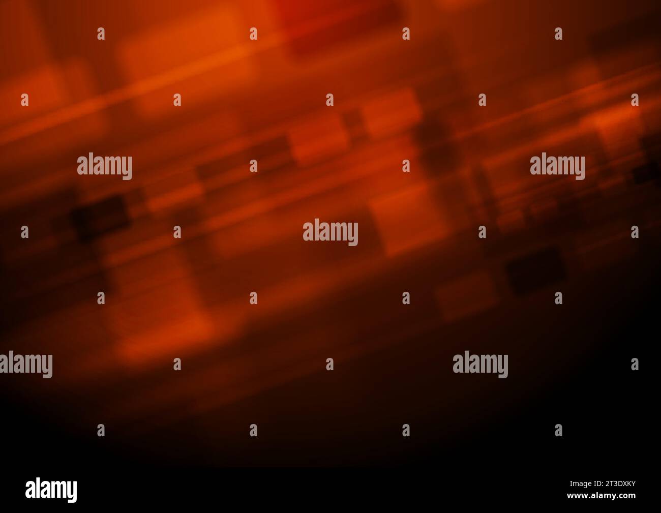 Dark orange abstract technology geometric background. Vector design Stock Vector