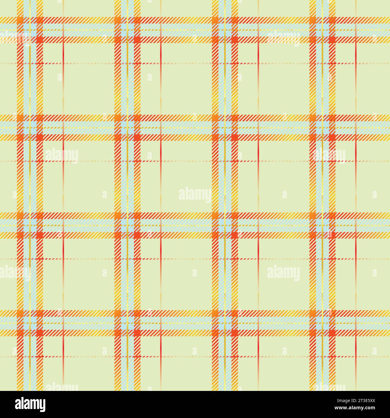Tartan textile background pattern in vector form; plaid vector check fabric seamless Stock Vector