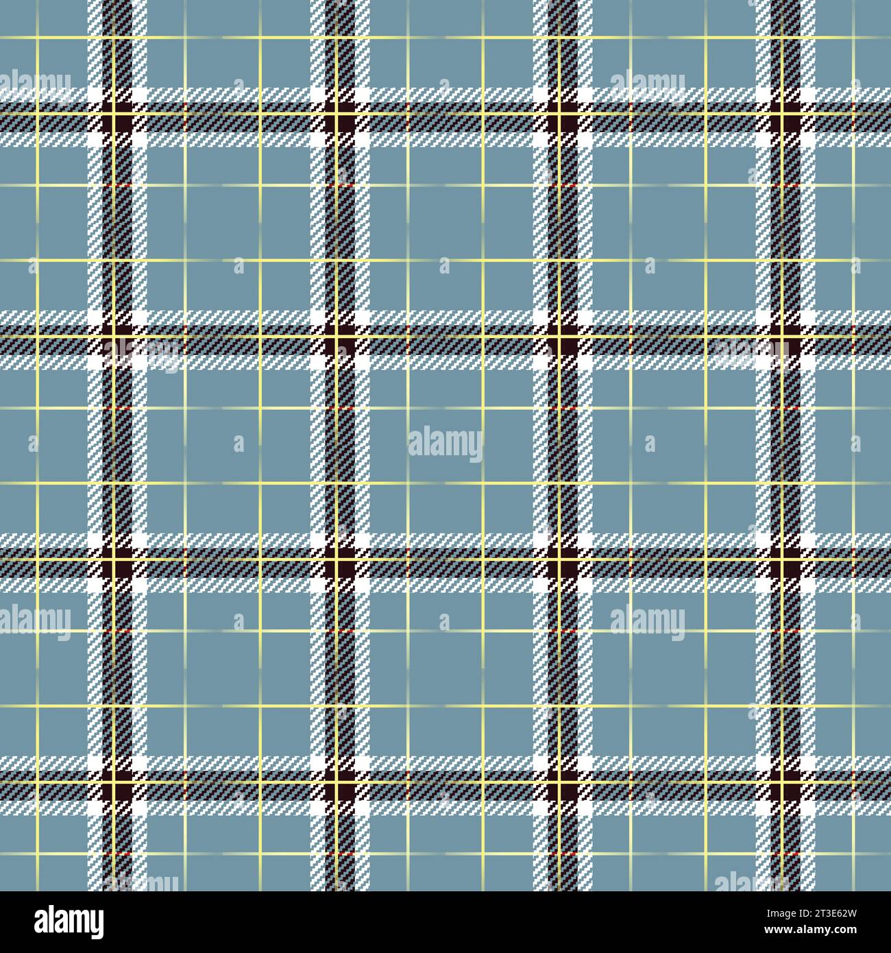 Tartan textile background pattern in vector form; plaid vector check fabric seamless Stock Vector
