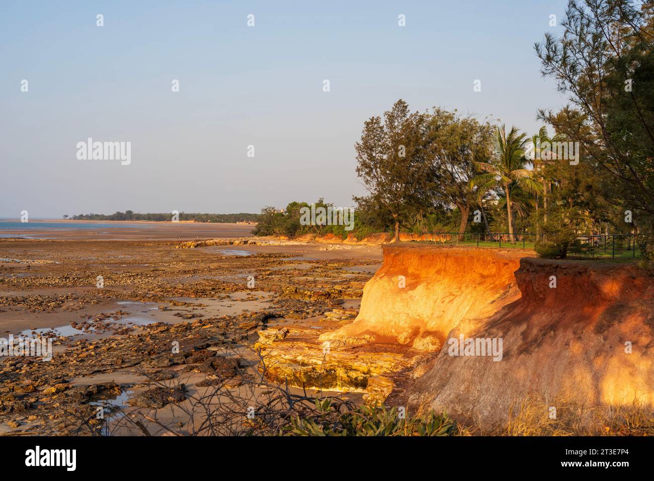 Nightcliff coast at sunset Stock Photo