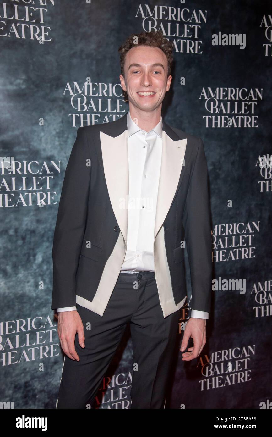 New York, United States. 24th Oct, 2023. NEW YORK, NEW YORK - OCTOBER 24: Cy Doherty attends the American Ballet Theatre Fall Gala at David H. Koch Theater at Lincoln Center on October 24, 2023 in New York City. Credit: Ron Adar/Alamy Live News Stock Photo