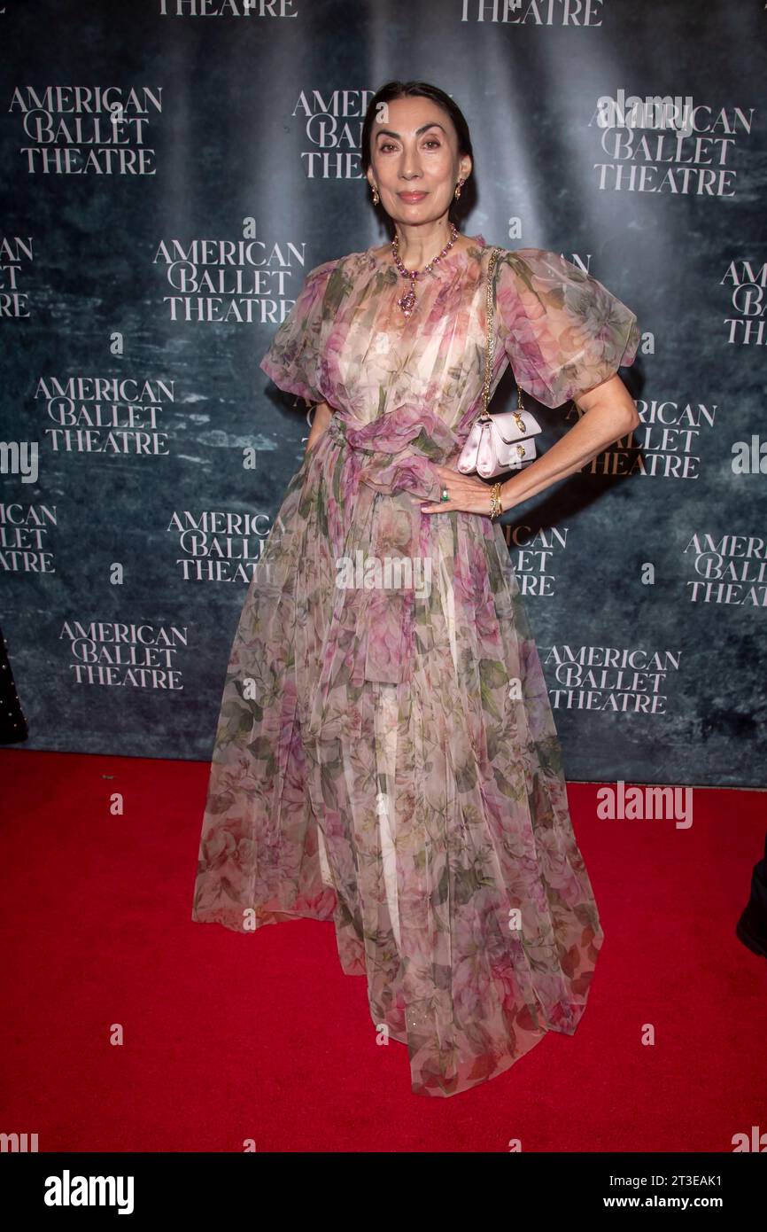 New York, United States. 24th Oct, 2023. NEW YORK, NEW YORK - OCTOBER 24: Anh Duong attends the American Ballet Theatre Fall Gala at David H. Koch Theater at Lincoln Center on October 24, 2023 in New York City. Credit: Ron Adar/Alamy Live News Stock Photo