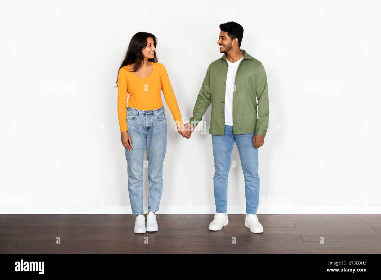 Couple hands indian white hi-res stock photography and images - Alamy