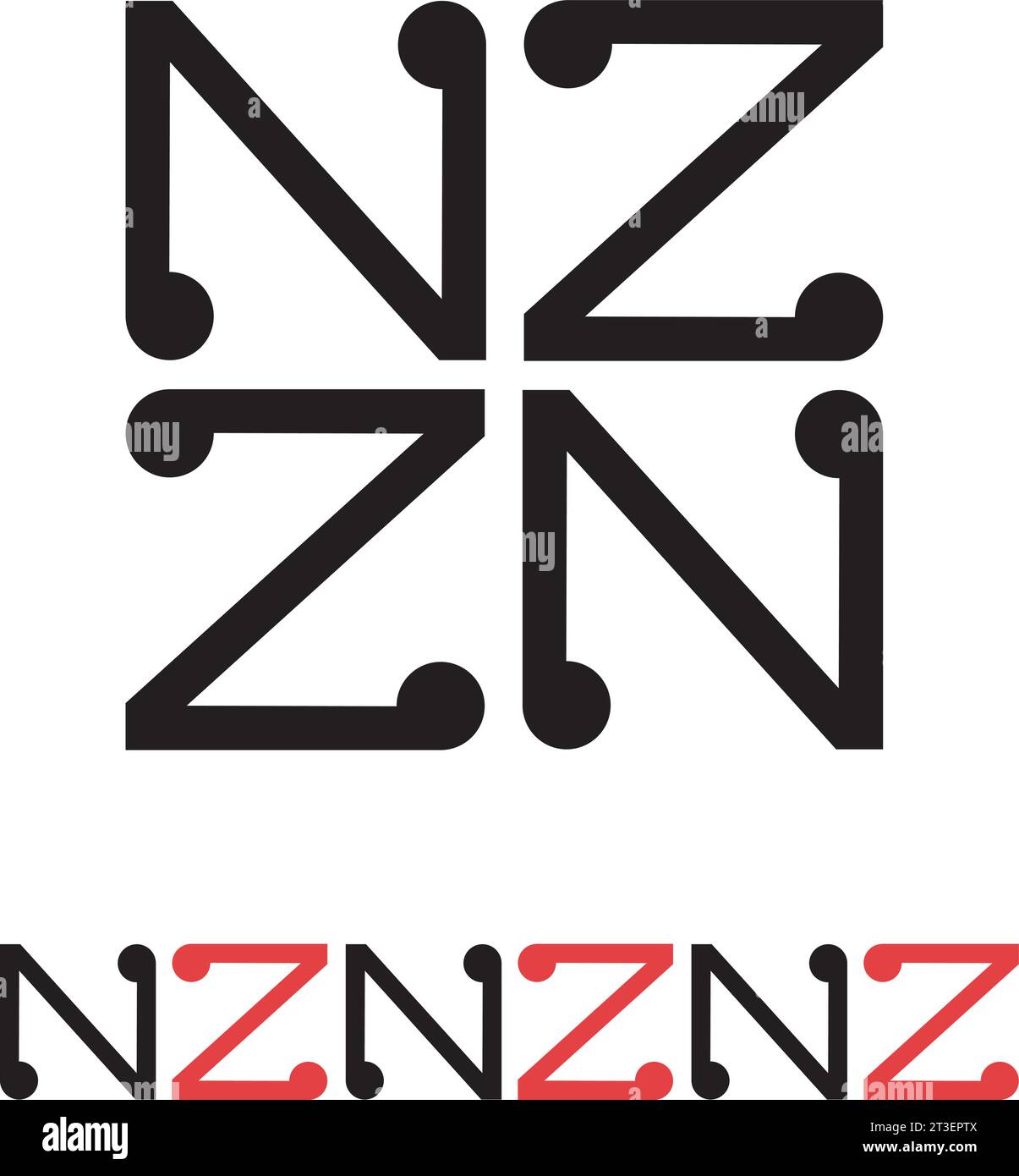 New zealand aotearoa design Royalty Free Vector Image Stock Vector