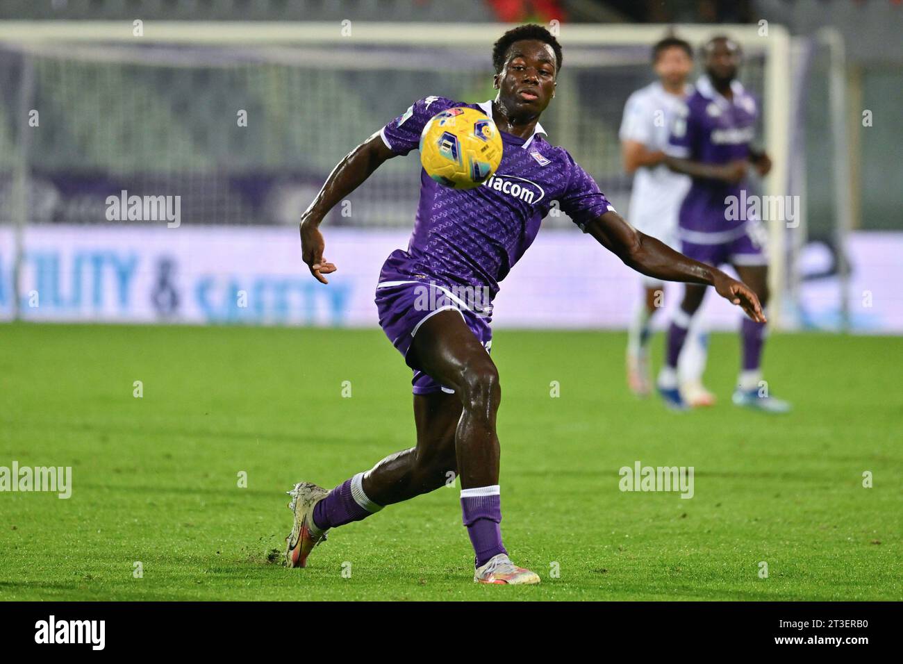 Michael Kayode Acf Fiorentina U19 Action 新闻传媒库存照片- 库存图片