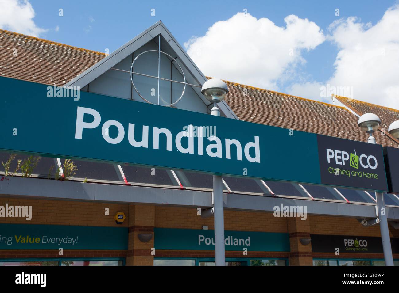 Poundland store Stock Photo