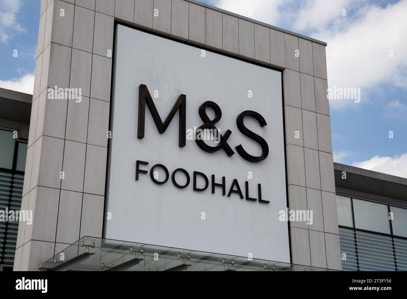 M&S Foodhall Stock Photo