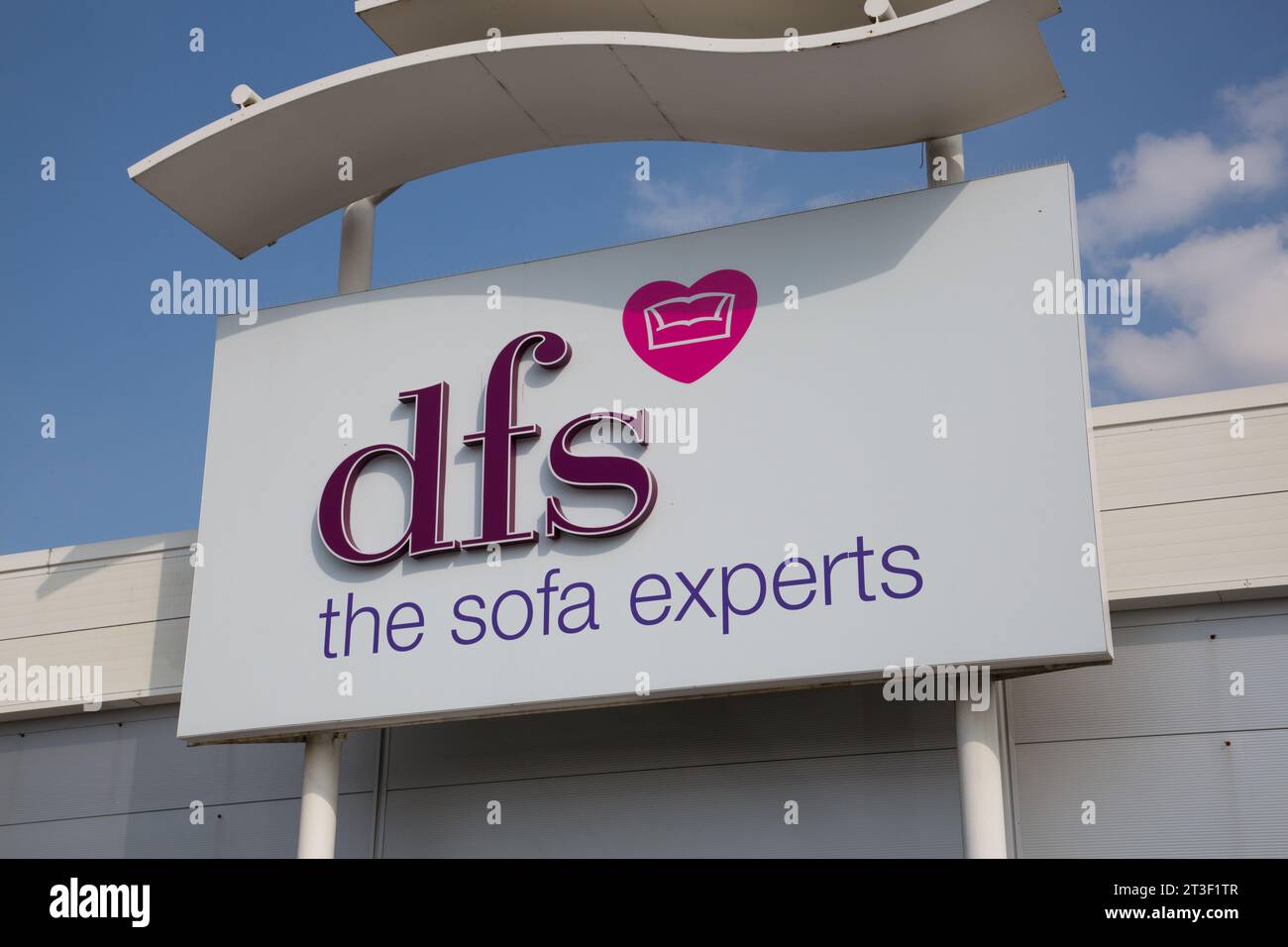 DFS logo Stock Photo