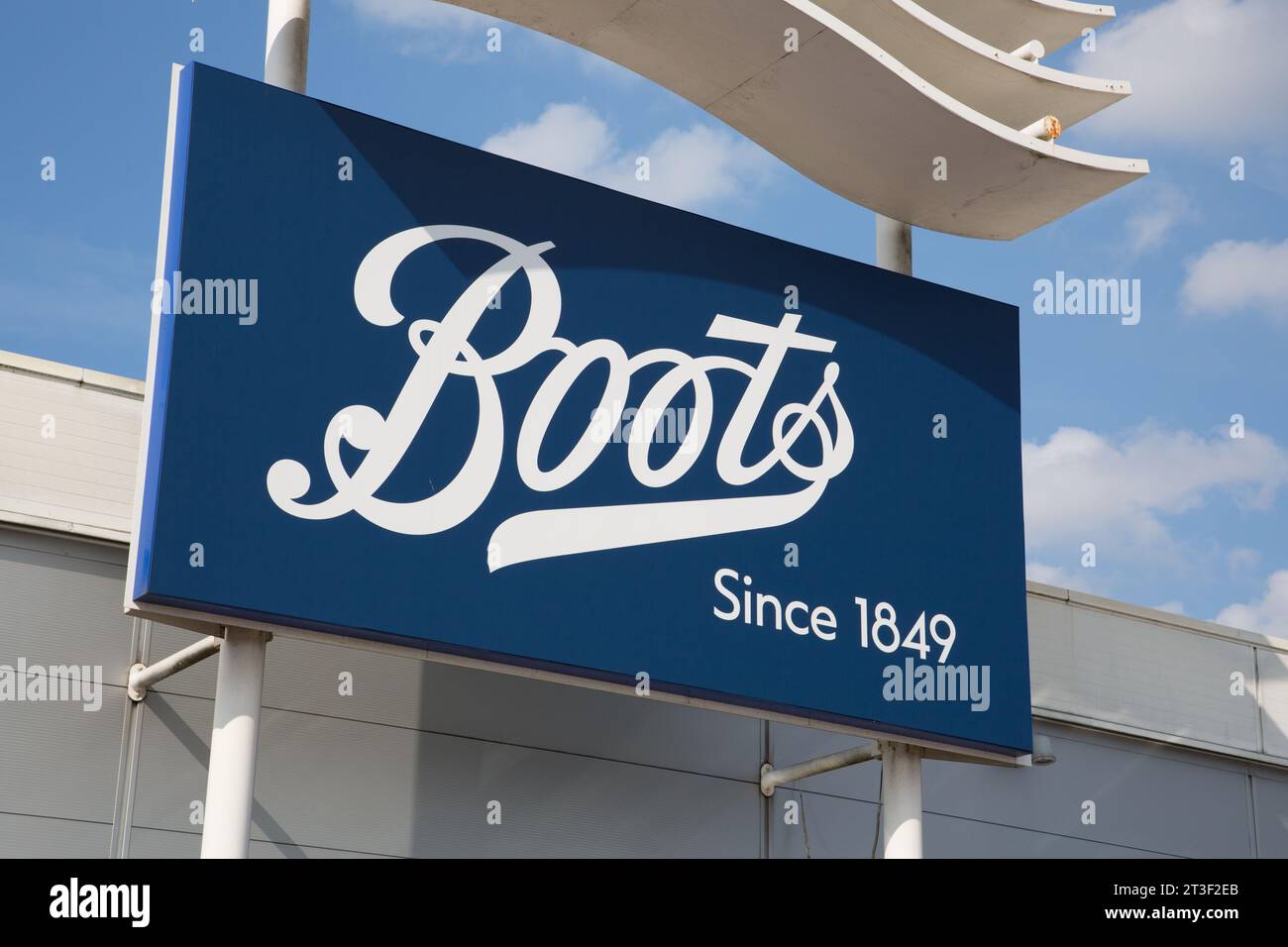 Boots logo Stock Photo